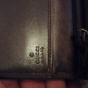 Gucci triple fold women's wallet